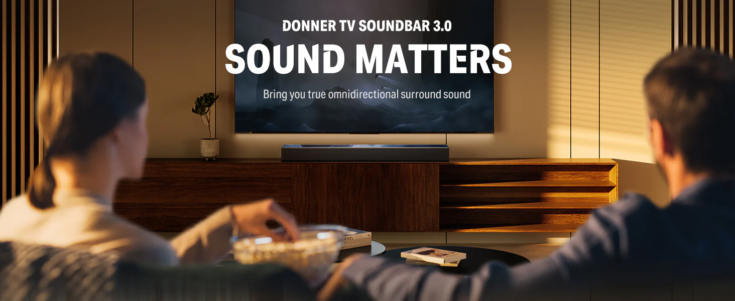 Donner DHT-S300 Soundbars for TV, Home Audio Speakers