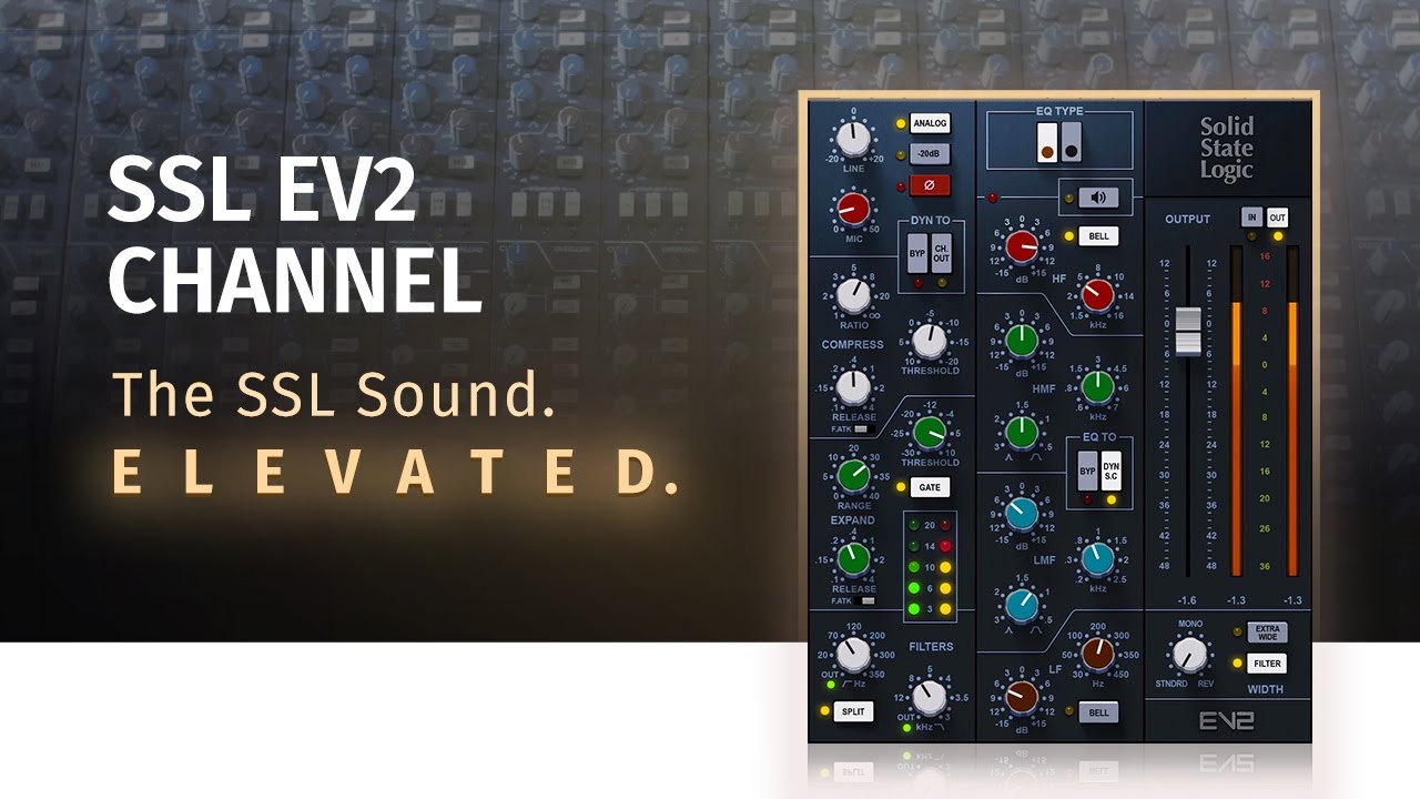 Waves SSL EV2 Channel - Tạo Âm Thanh Chất Lượng Studio