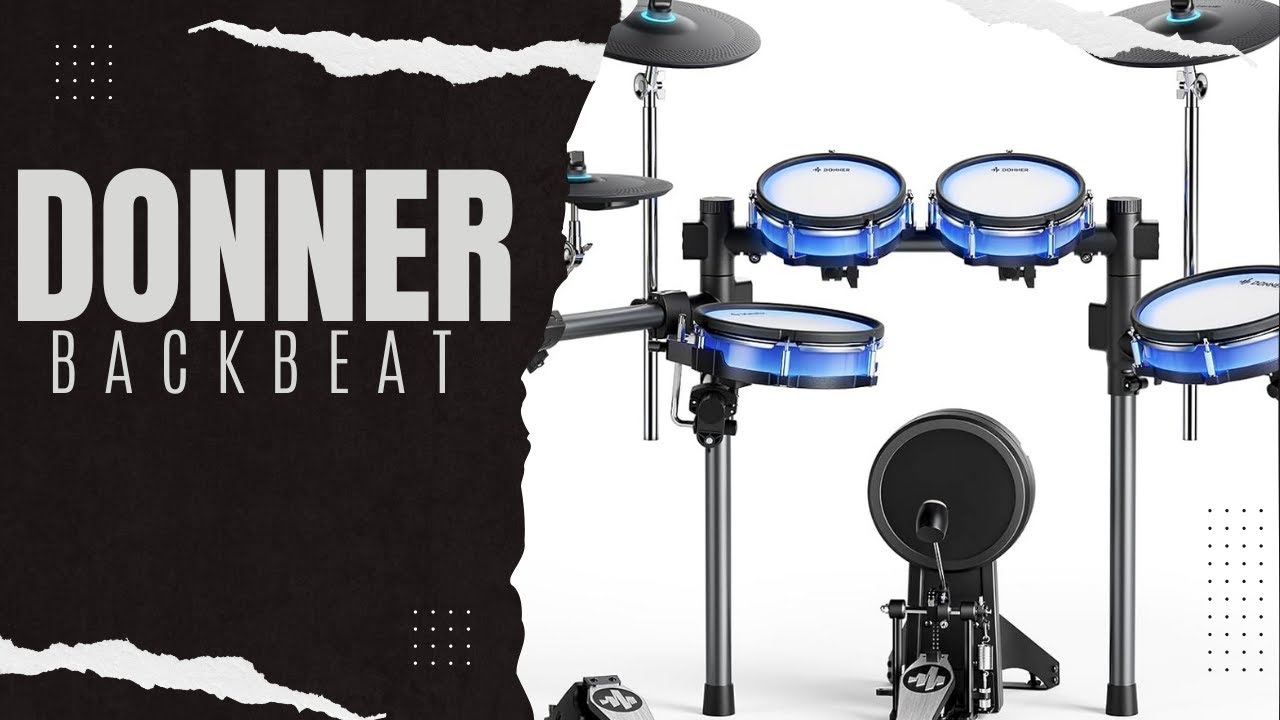 Donner BackBeat Electric Drum Set