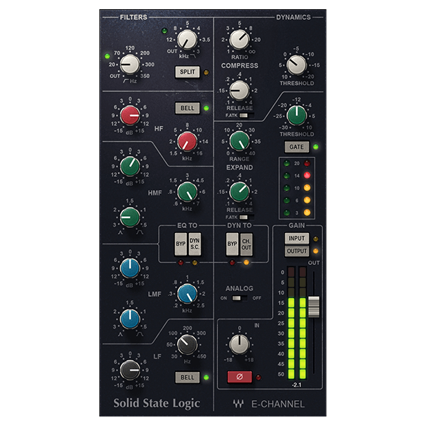 Waves SSL E-Channel - Mang Tinh Hoa Console Analog Lên Nền Tảng Kỹ Thuật Số