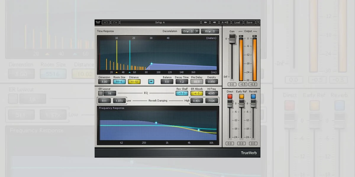 Waves TrueVerb - Tái Tạo Không Gian Âm Thanh Hoàn Hảo
