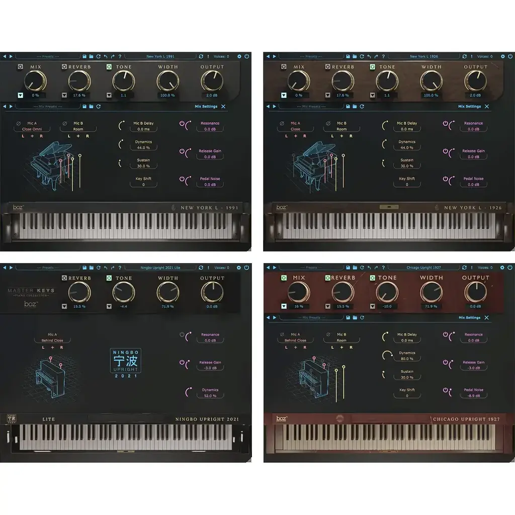 Boz Digital All Pro Pianos Bundle [1]