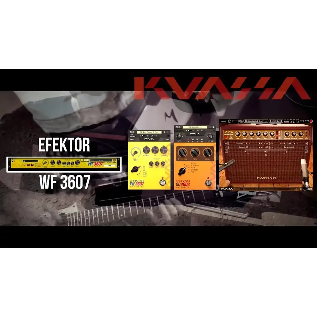 Kuassa Efektor Wf3607 Wah Filte [3]