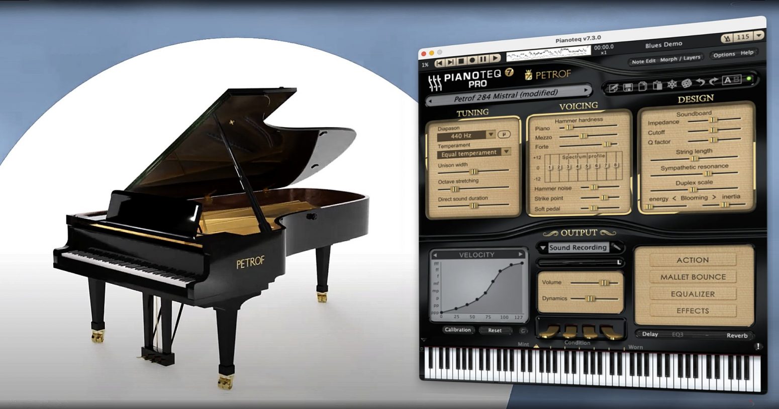 Modartt Pianoteq PETROF Grand Piano Collection