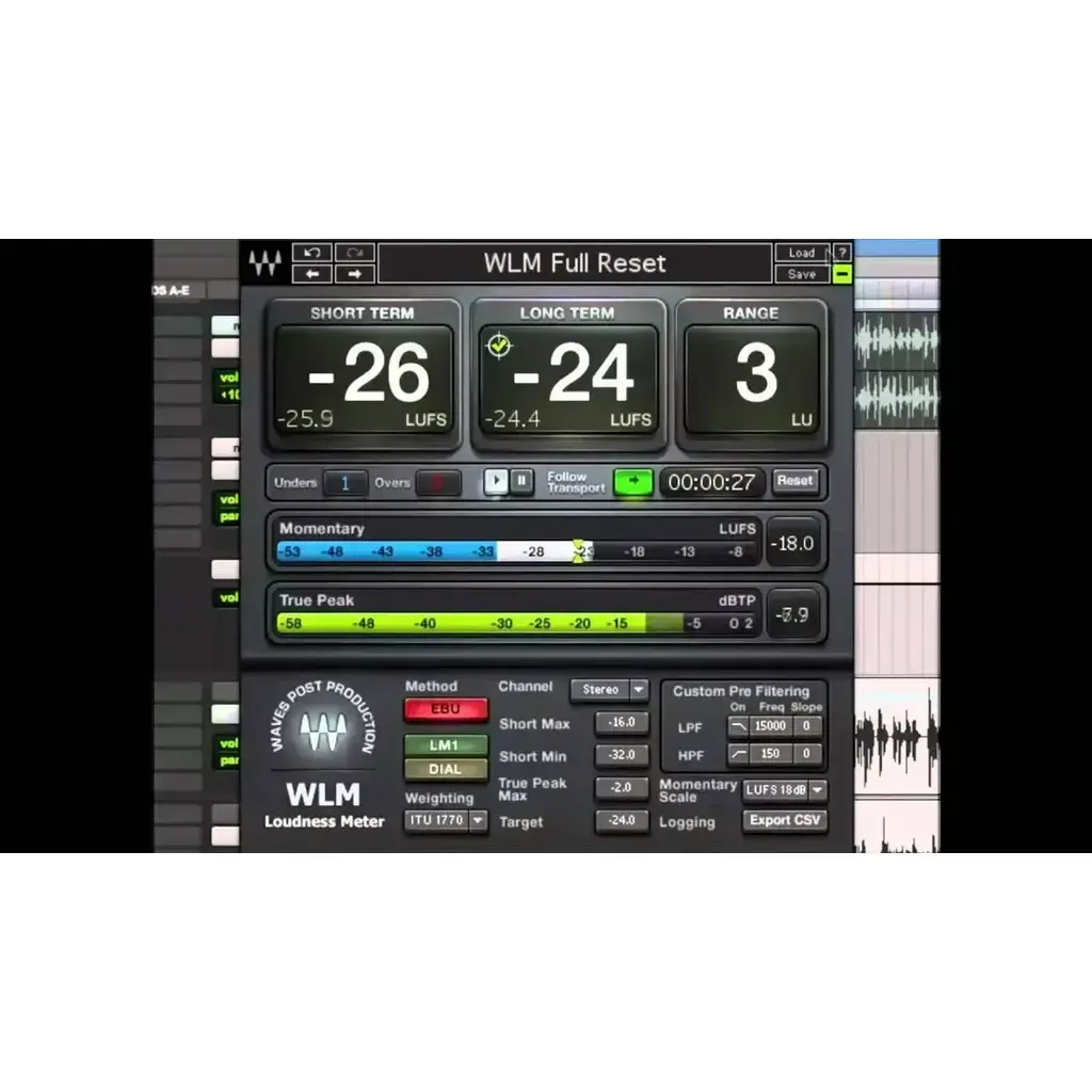 Waves Wlm Plus Loudness Meter [1]