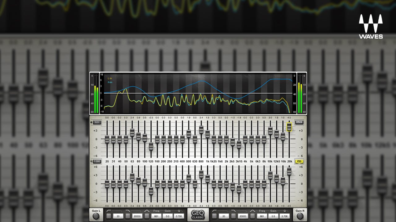 Waves GEQ Graphic Equalizer