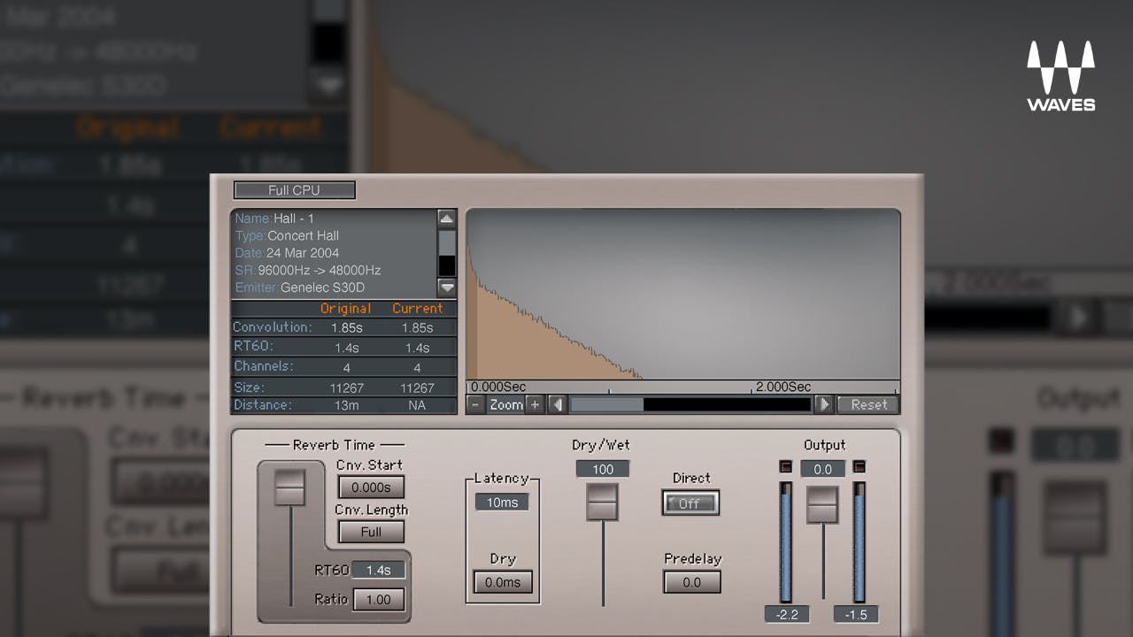 Waves IR-L Convolution Reverb - Khi Không Gian Thu Âm Vươn Tới Vô Tận