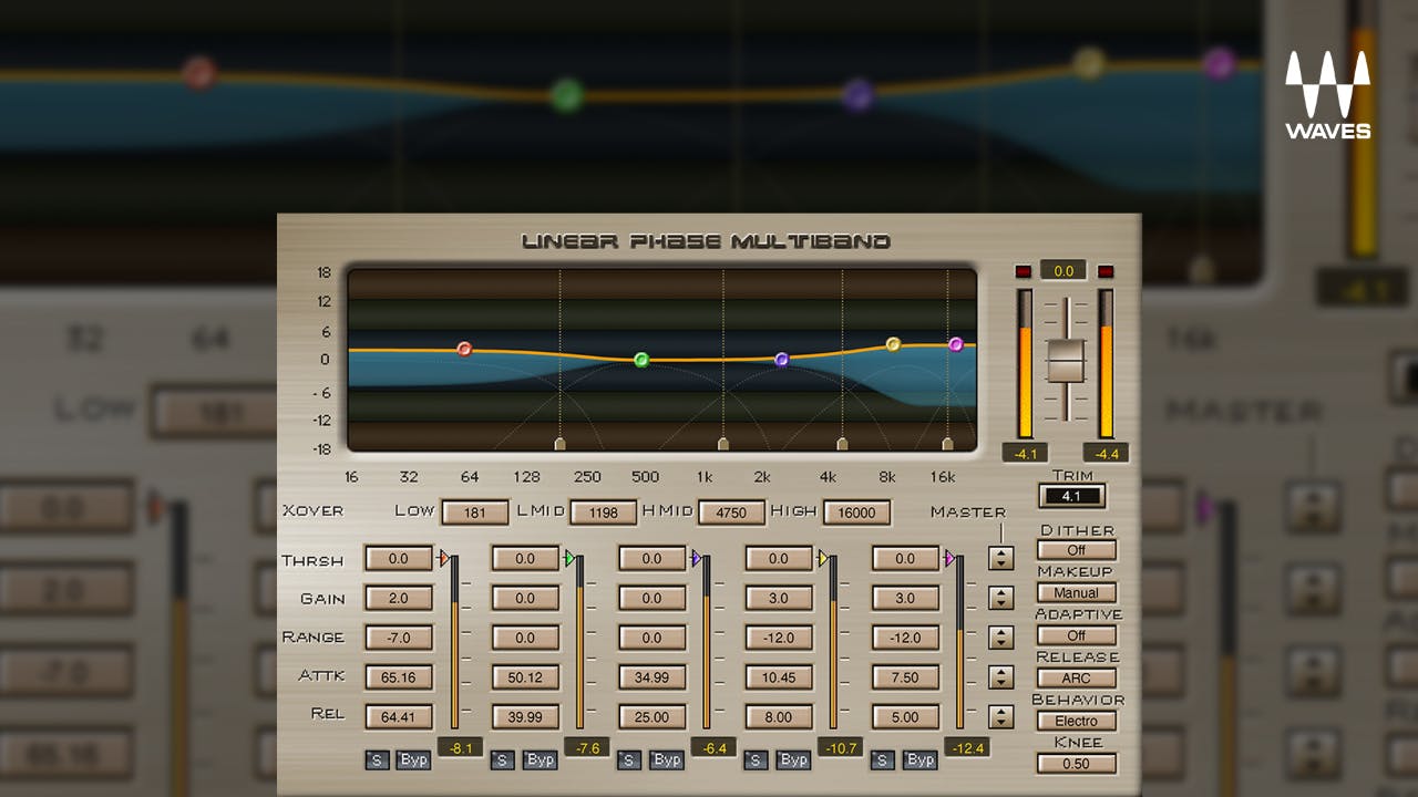 Waves Linear Phase Multiband Compressor - Vũ khí bí mật cho âm thanh lung linh