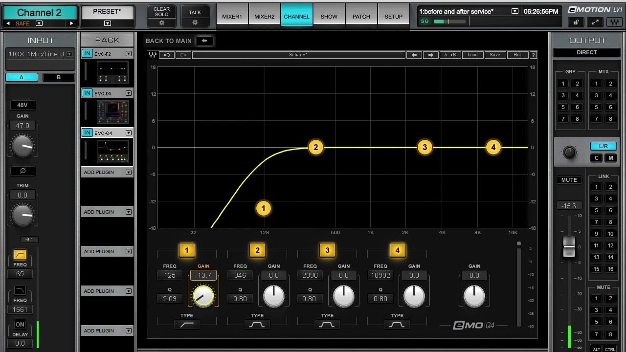 Waves eMo Q4 Equalizer Định Hình Âm Sắc, Nâng Tầm Chất Lượng