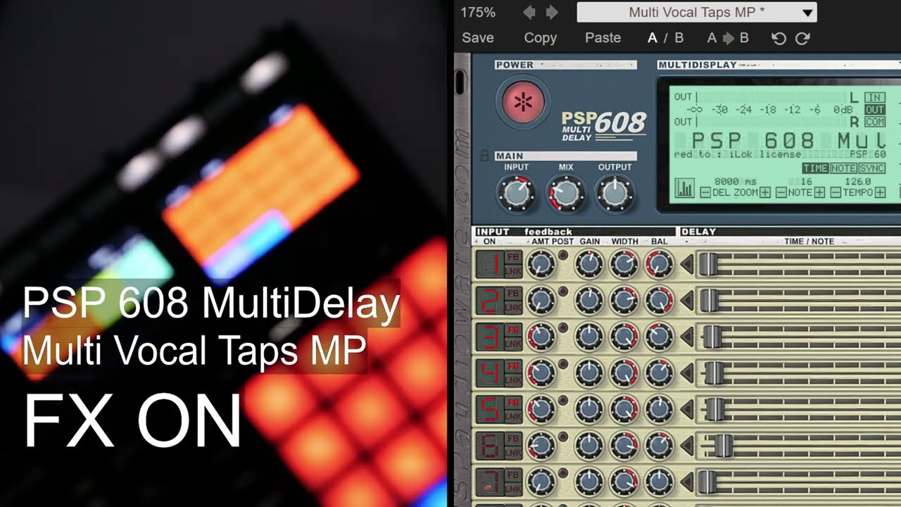 PSP 608 Multi-Delay: Phù thủy hiệu ứng âm thanh đa năng