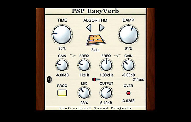 PSP EasyVerb - Nâng tầm giọng hát với bộ xử lý reverb mạnh mẽ