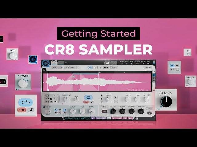 Waves CR8 Creative Sampler