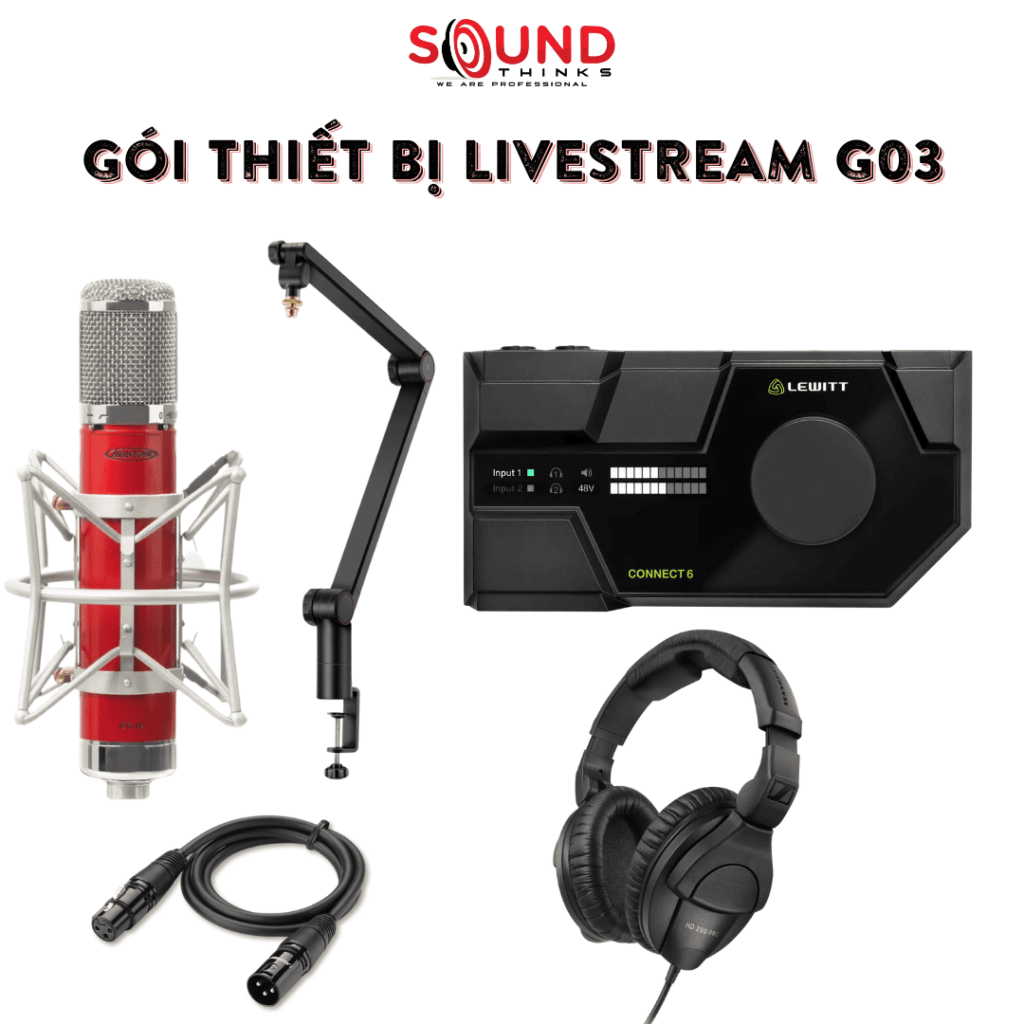 Gói Thiết Bị Live stream G03