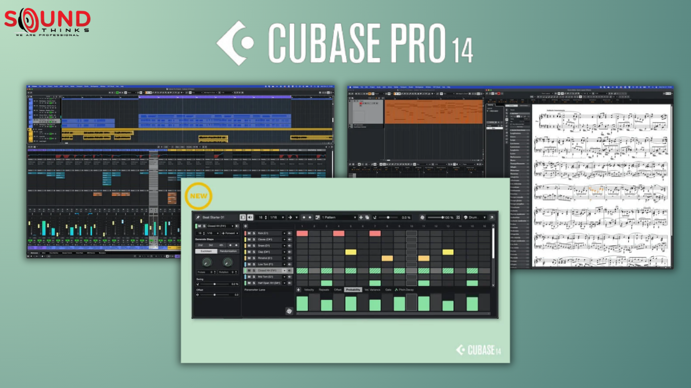 Phần Mềm Cubase Pro 14