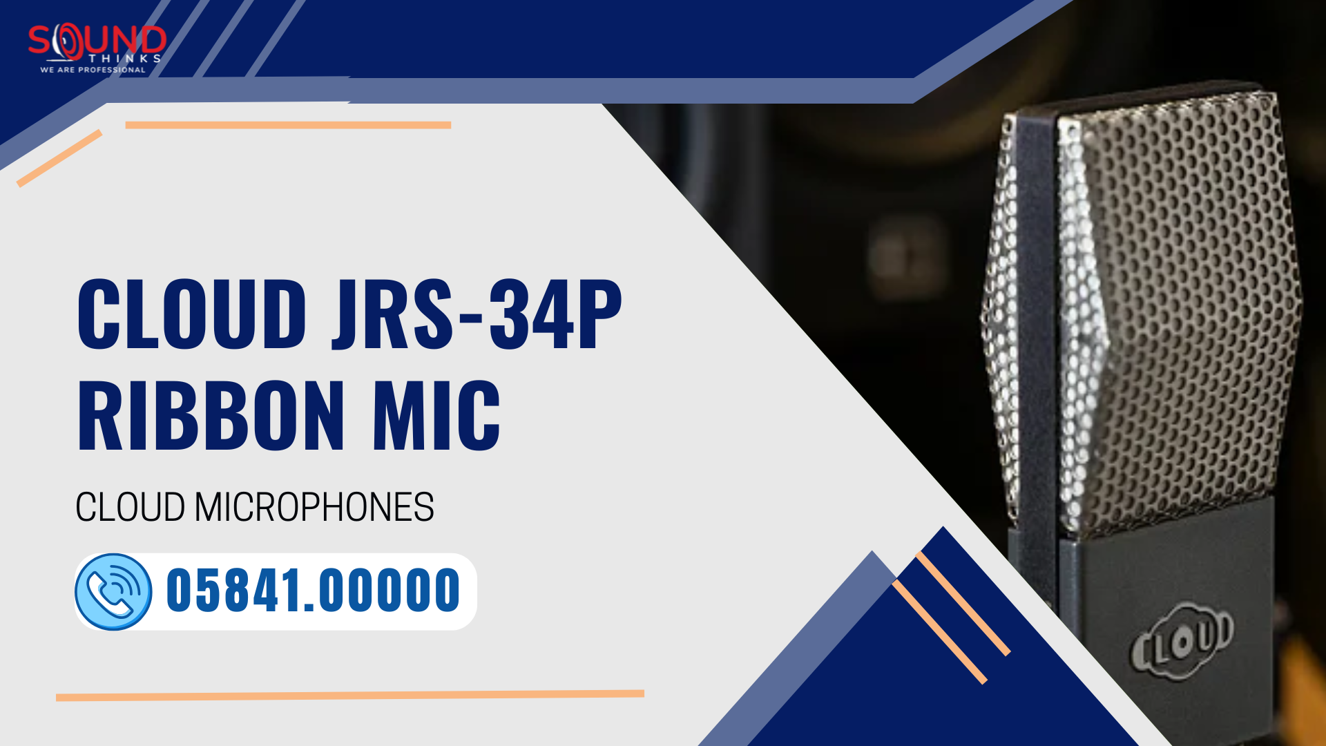 Cloud Microphone Cloud JRS-34P Ribbon Mic