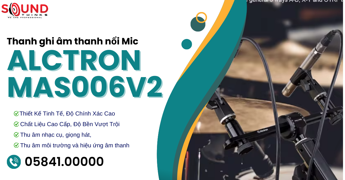 Thanh Ghi Âm Nổi Mic Alctron MAS006V2