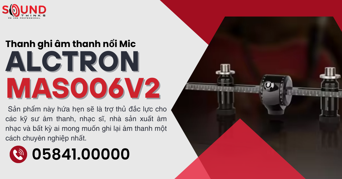 Thanh Ghi Âm Nổi Mic Alctron MAS006V2