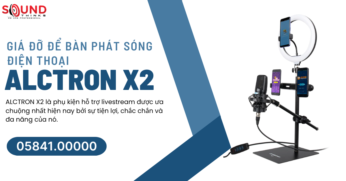 Giá đỡ để Bàn Phát Sóng điện Thoại Alctron X2