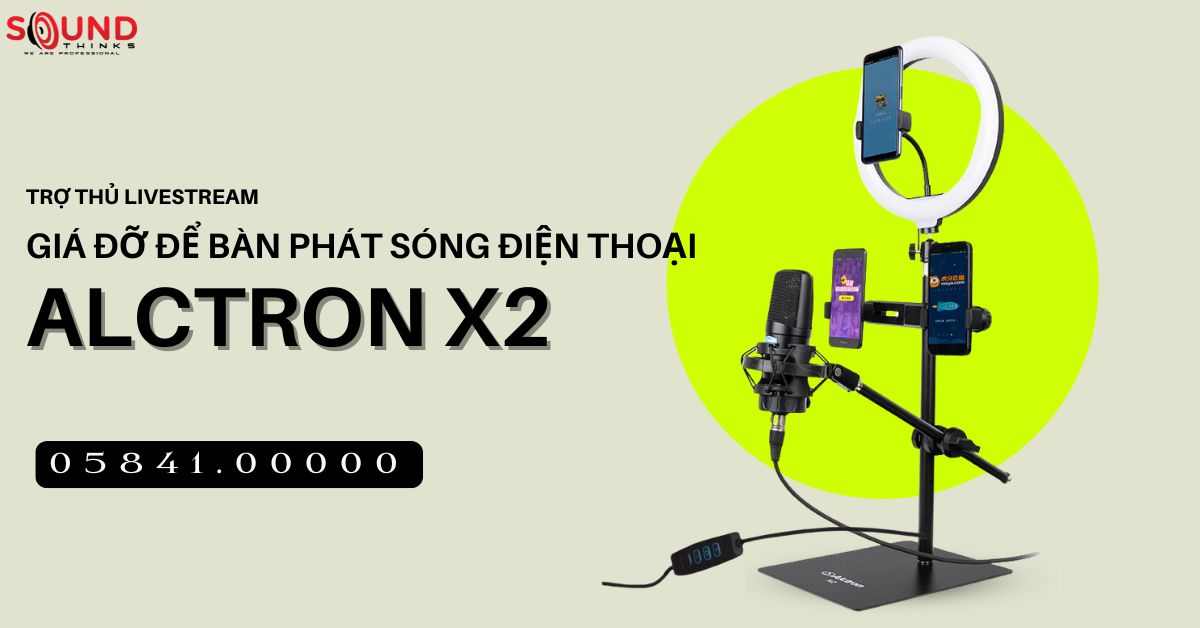 Giá đỡ để Bàn Phát Sóng điện Thoại Alctron X2