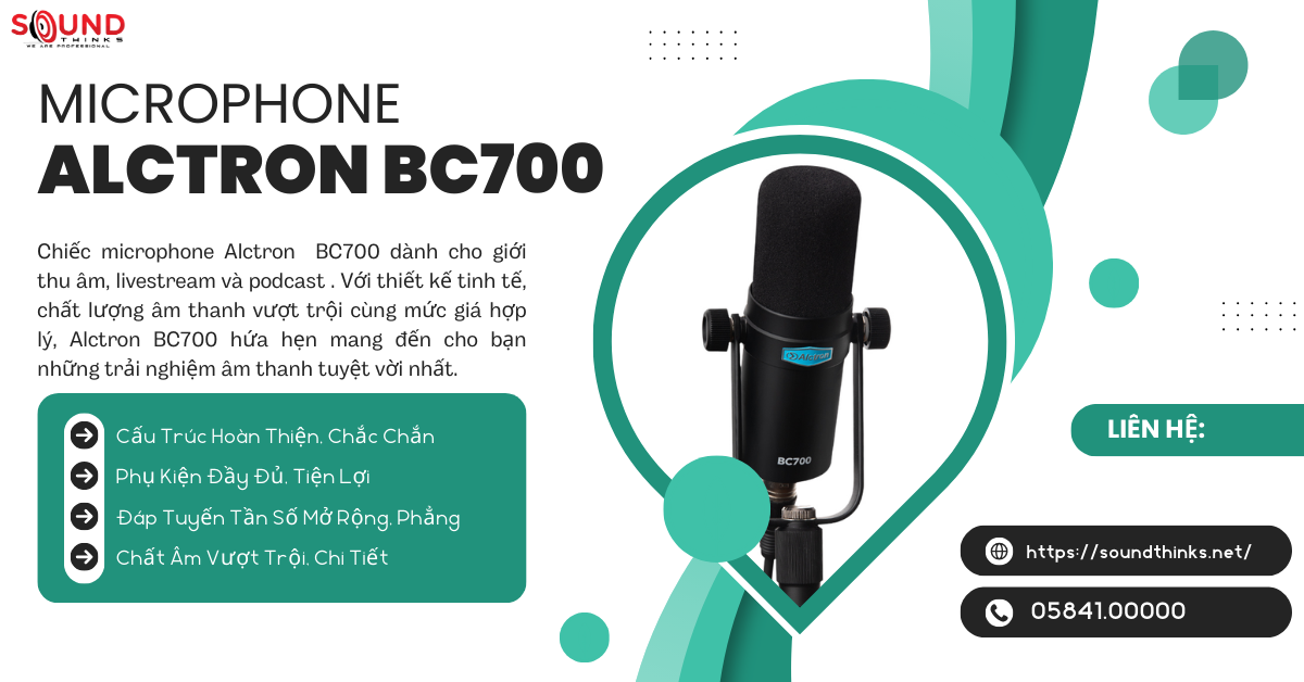 Microphone Alctron BC700