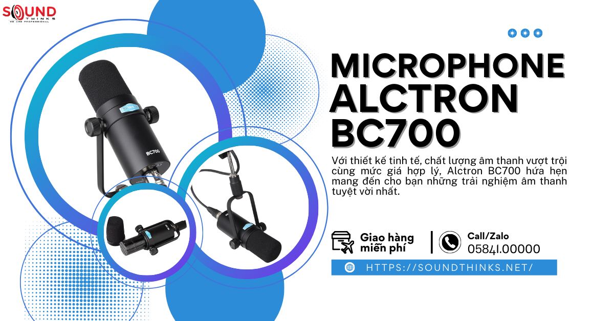 Microphone Alctron BC700