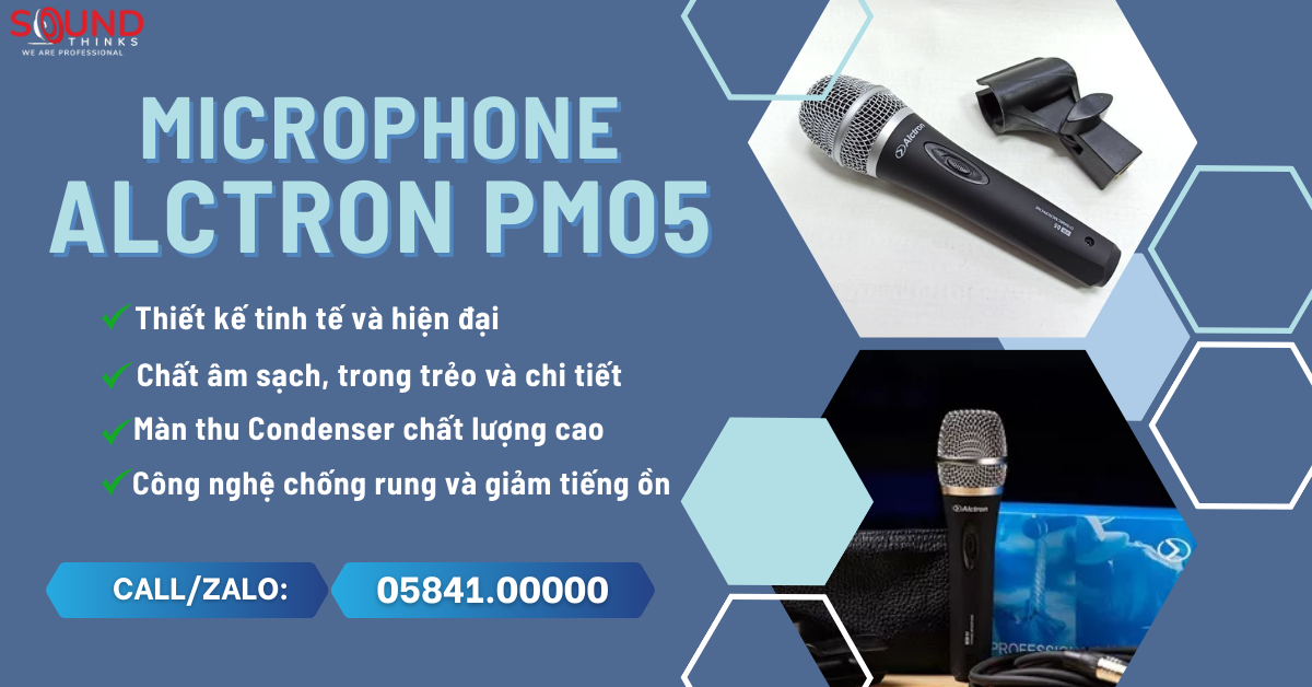 Microphone Alctron Pm05