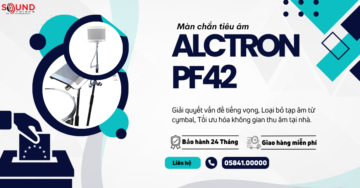 Màn chắn tiêu âm Alctron PF42