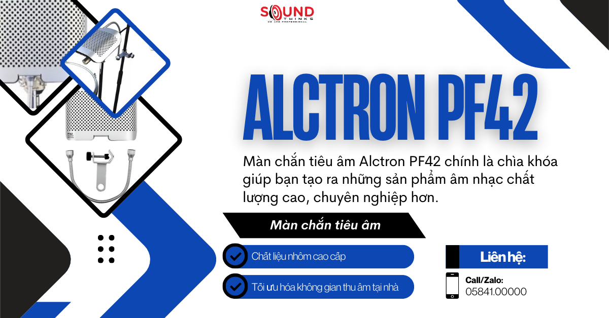 Màn chắn tiêu âm Alctron PF42