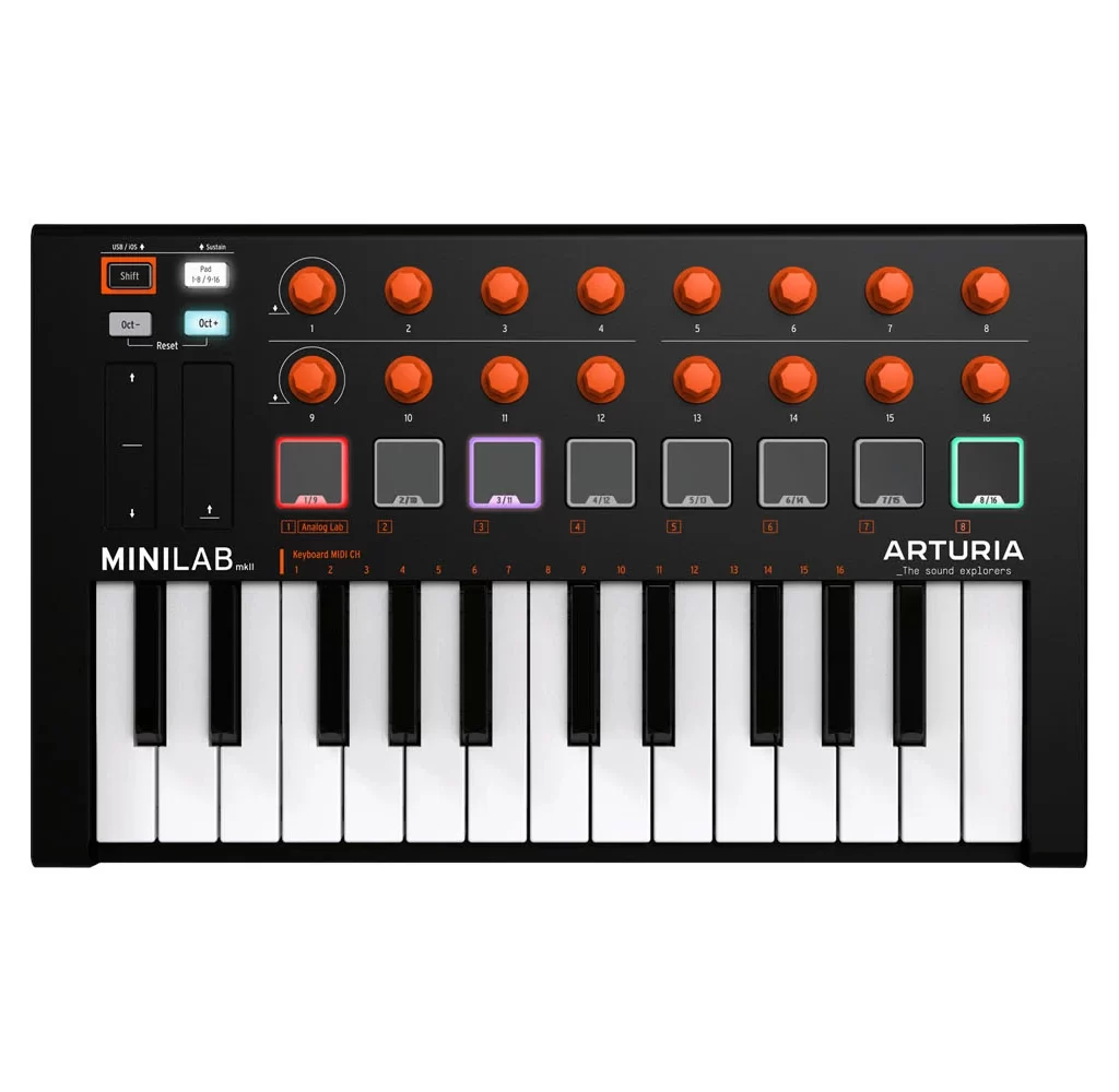 Arturia-minilab-mkii-orange-edition-thiet-bi-midi-1