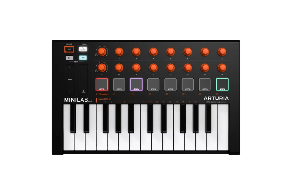 Arturia-minilab-mkii-orange-edition-thiet-bi-midi-1