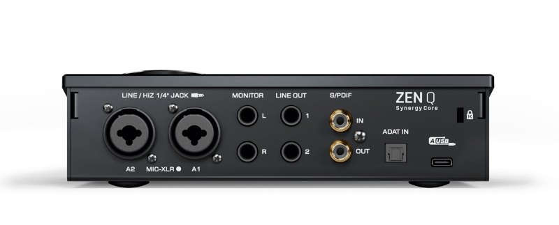 Audio Interface Antelope Zen Q Synergy Core có kết nối rất linh hoạt