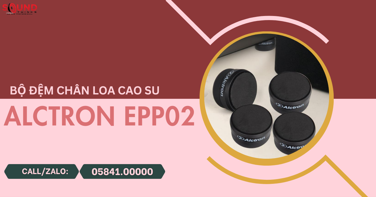 Bộ đệm chân loa cao su Alctron EPP02