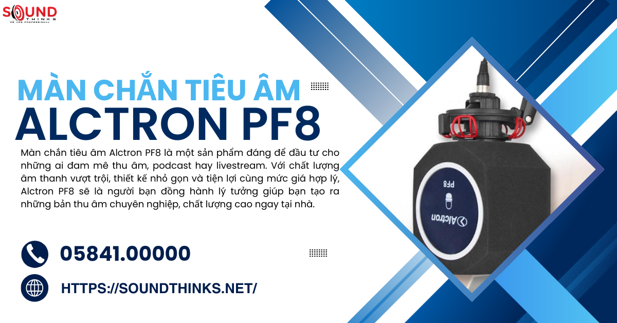 Màn chắn tiêu âm Alctron PF8