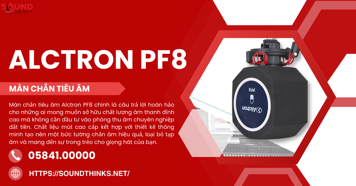 Màn chắn tiêu âm Alctron PF8