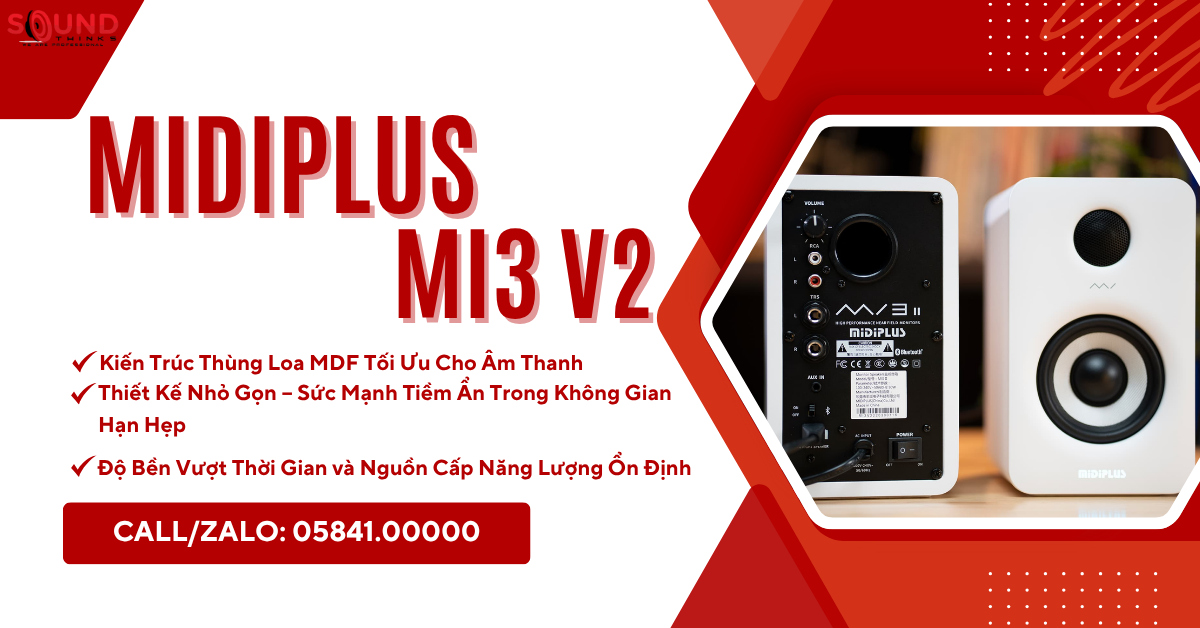 Loa kiểm âm Midiplus MI3 V2