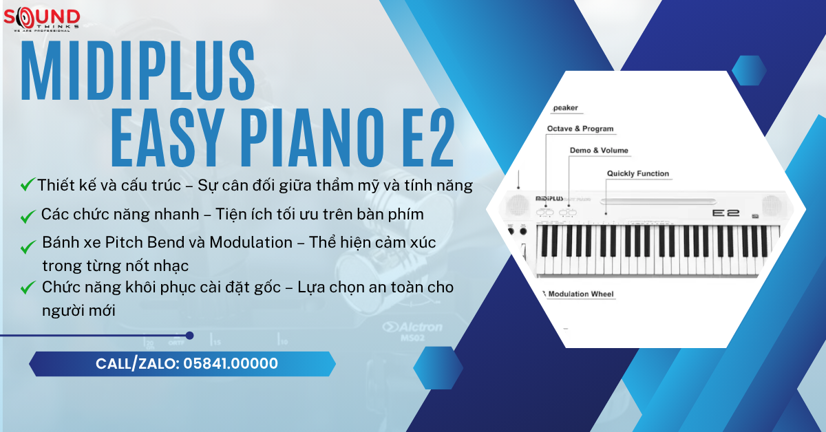Midiplus Easy Piano E2