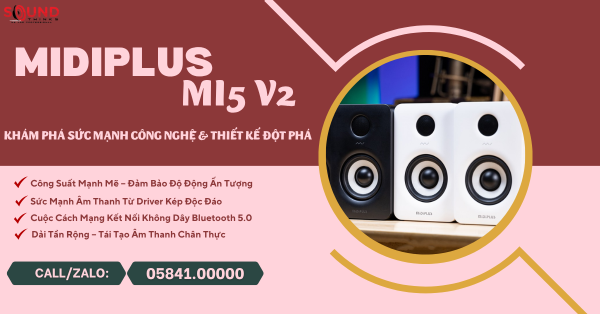 Loa kiểm âm Midiplus MI5 V2