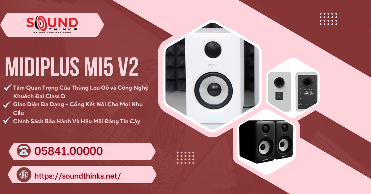 Loa kiểm âm Midiplus MI5 V2