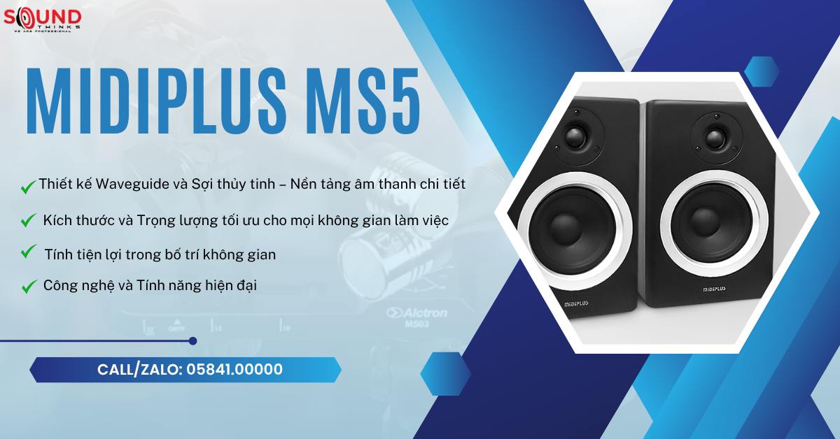 Loa kiểm âm Midiplus MS5