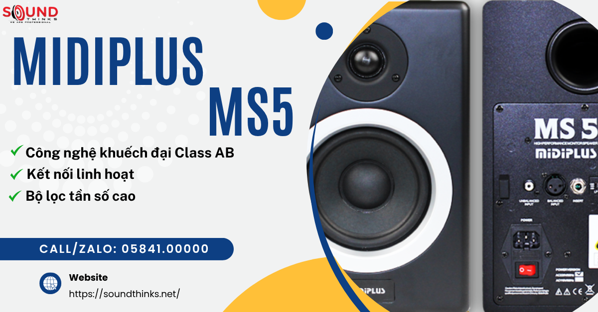 Loa kiểm âm Midiplus MS5