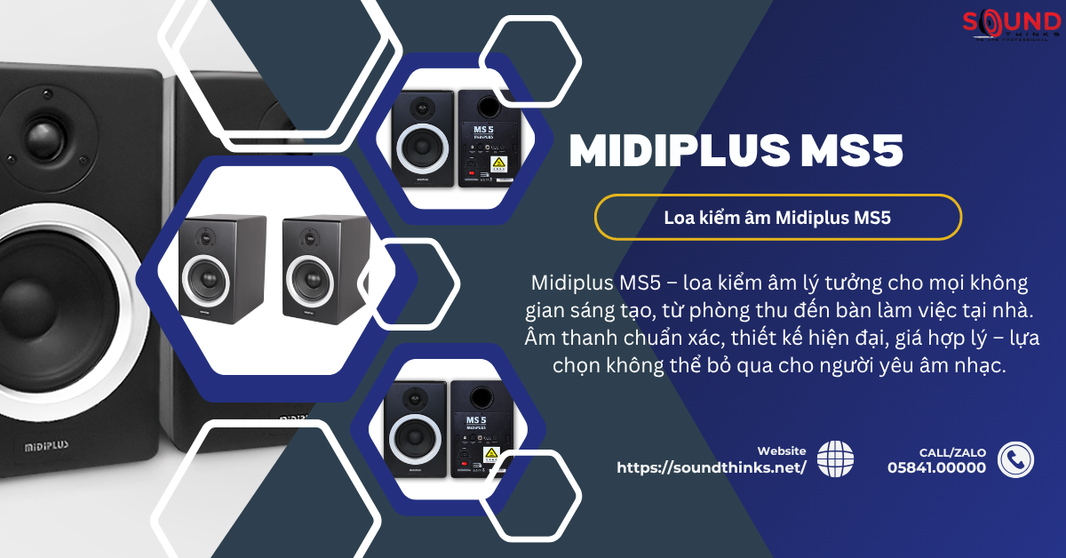 Loa kiểm âm Midiplus MS5