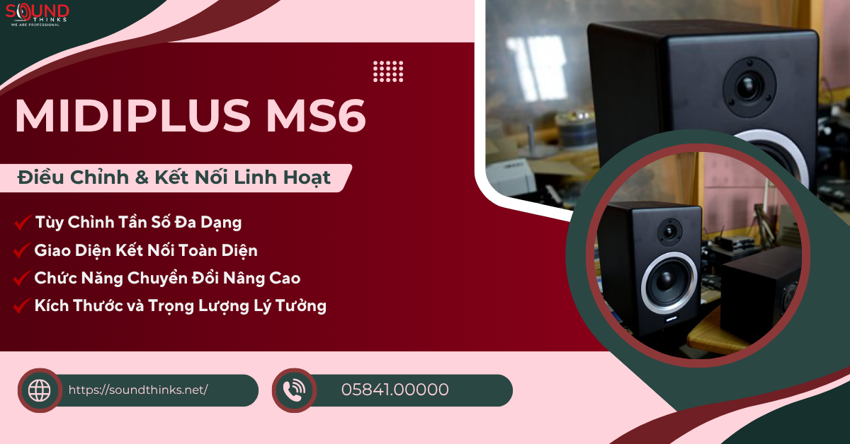 Loa kiểm âm Midiplus MS6
