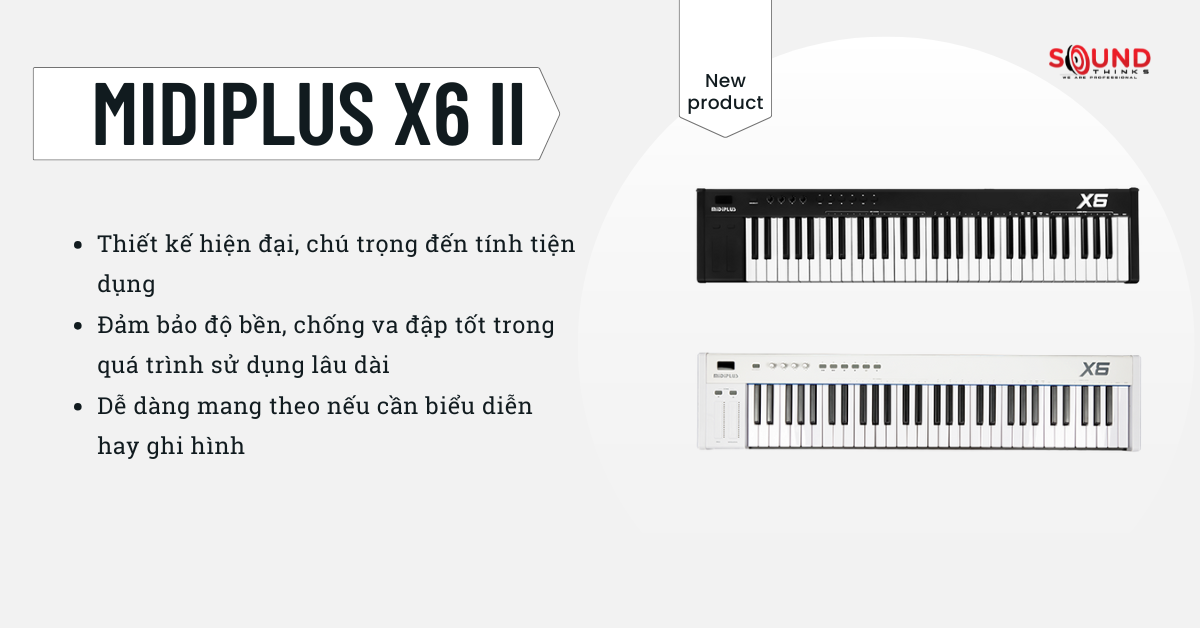 Midiplus X6 Ii