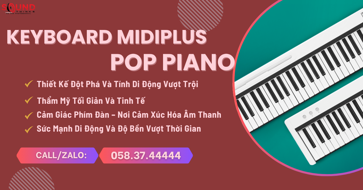Keyboard Midiplus Pop Piano