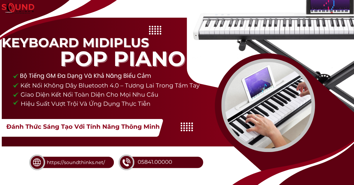 Keyboard Midiplus Pop Piano