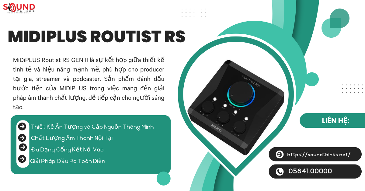 MiDiPLUS Routist RS GEN II