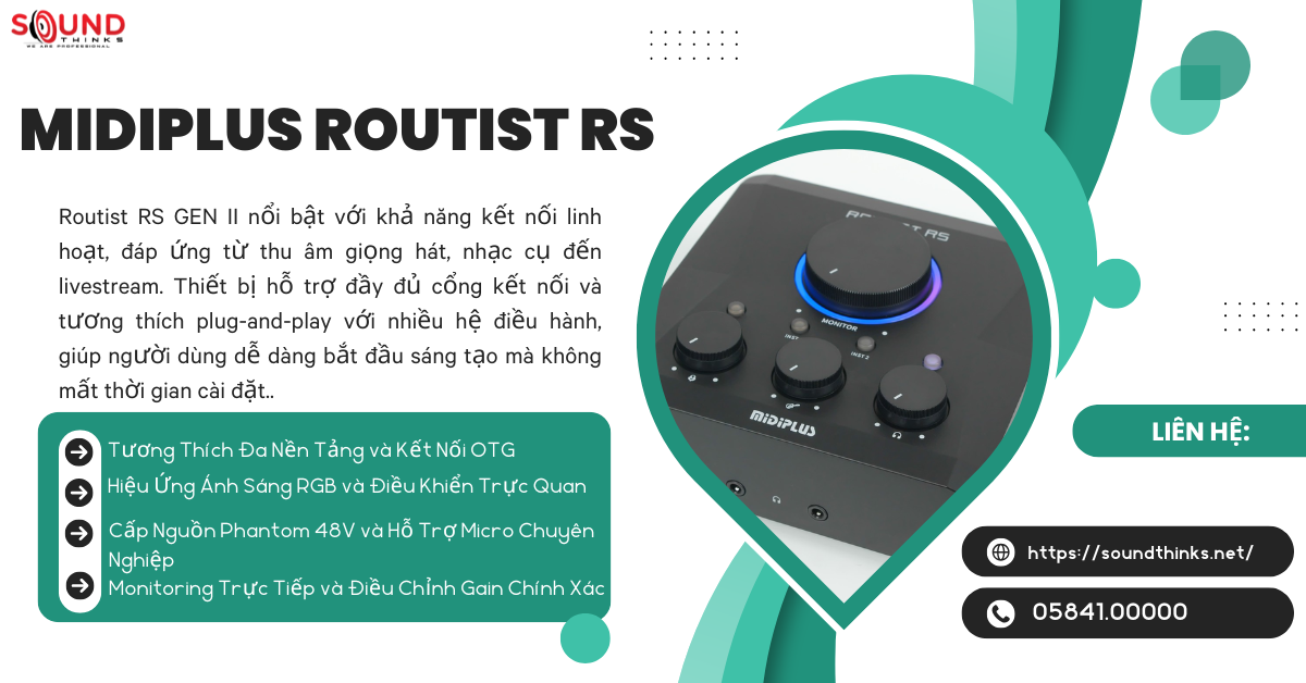 MiDiPLUS Routist RS GEN II