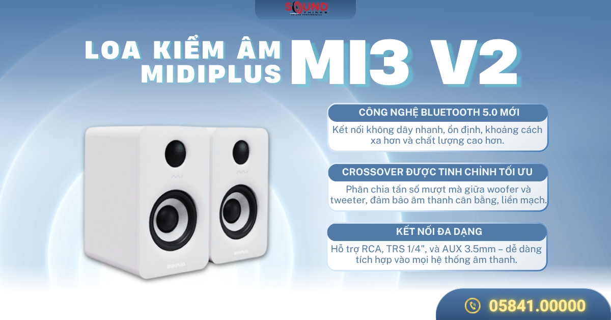 Loa kiểm âm Midiplus MI3 V2