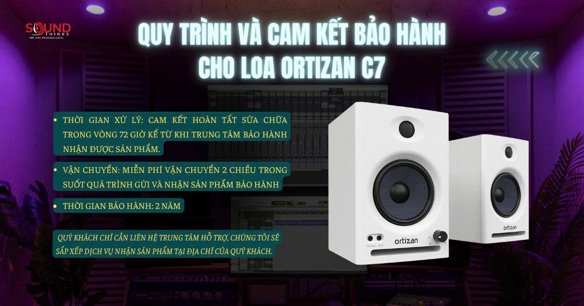 BẢO HÀNH ORTIZAN C7