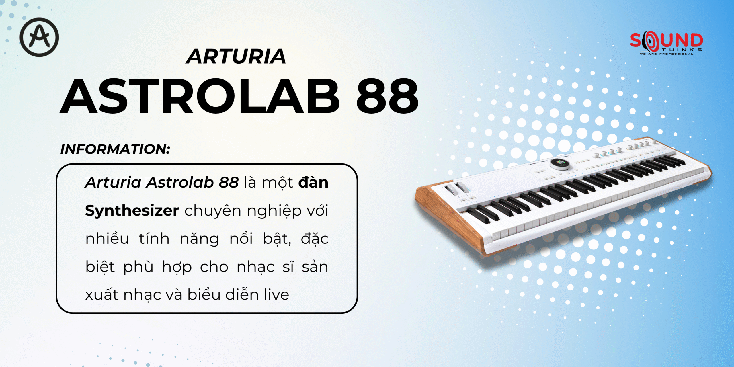 Đàn Synthesizer Arturia Astrolab 88